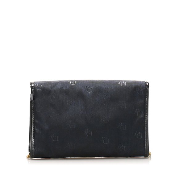 Dior Bags Christian Dior Chain Nylon Shoulder Bag Black Poshmark